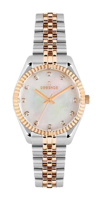 Essence ES6590ME.520 36 mm Gri-Rose Gold Çelik Kordon Analog Kadın Kol Saati