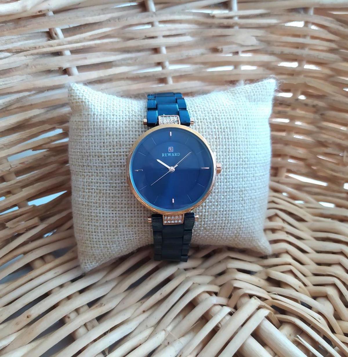 Reward RD63049L 32 mm Lacivert Çelik Kordon Analog Kadın Kol Saati