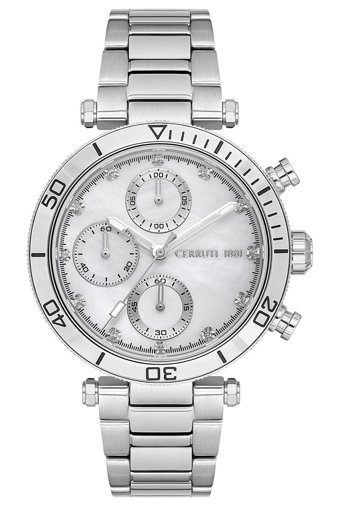 Cerruti 1881 CIWLI0049907 38 mm Gri Çelik Kordon Analog Kadın Kol Saati