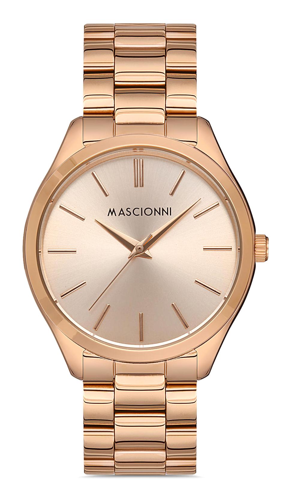 Mascionni M.1.1067.06 38 mm Rose Gold Çelik Kordon Analog Kadın Kol Saati