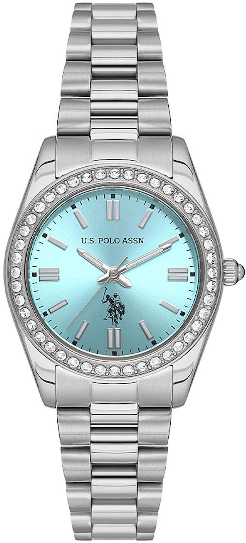 U.S. Polo Assn USPA2067-05 31 mm Gri Çelik Kordon Analog Kadın Kol Saati