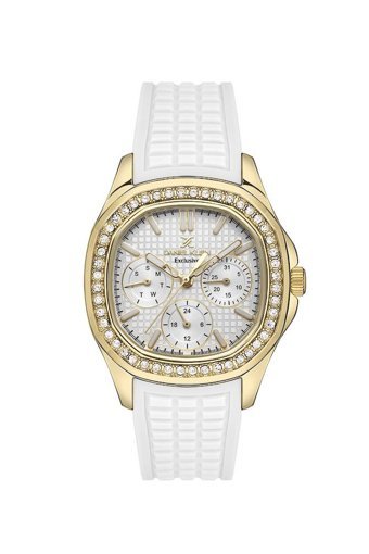 Daniel Klein DK103-DK.1.13665-2 Takvimli 36 mm Beyaz Silikon Kordon Analog Kadın Kol Saati