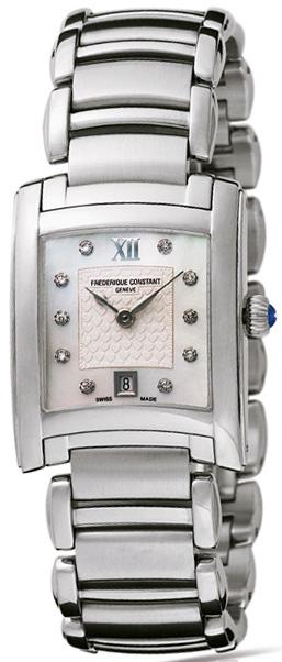 Frederique Constant FC220WHD2EC6B 35 mm Gri Çelik Kordon Analog Kadın Kol Saati