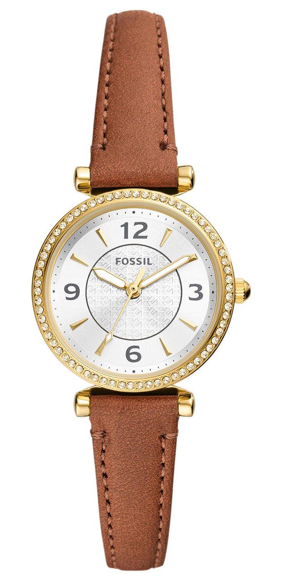 Fossil FES5297 28 mm Kahverengi Deri Kordon Analog Kadın Kol Saati
