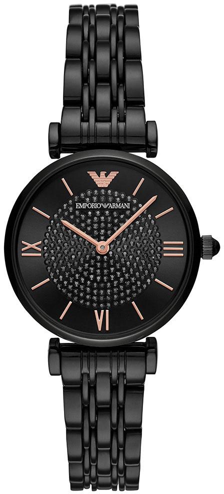 Emporio Armani AR11245 32 mm Siyah Çelik Kordon Analog Kadın Kol Saati