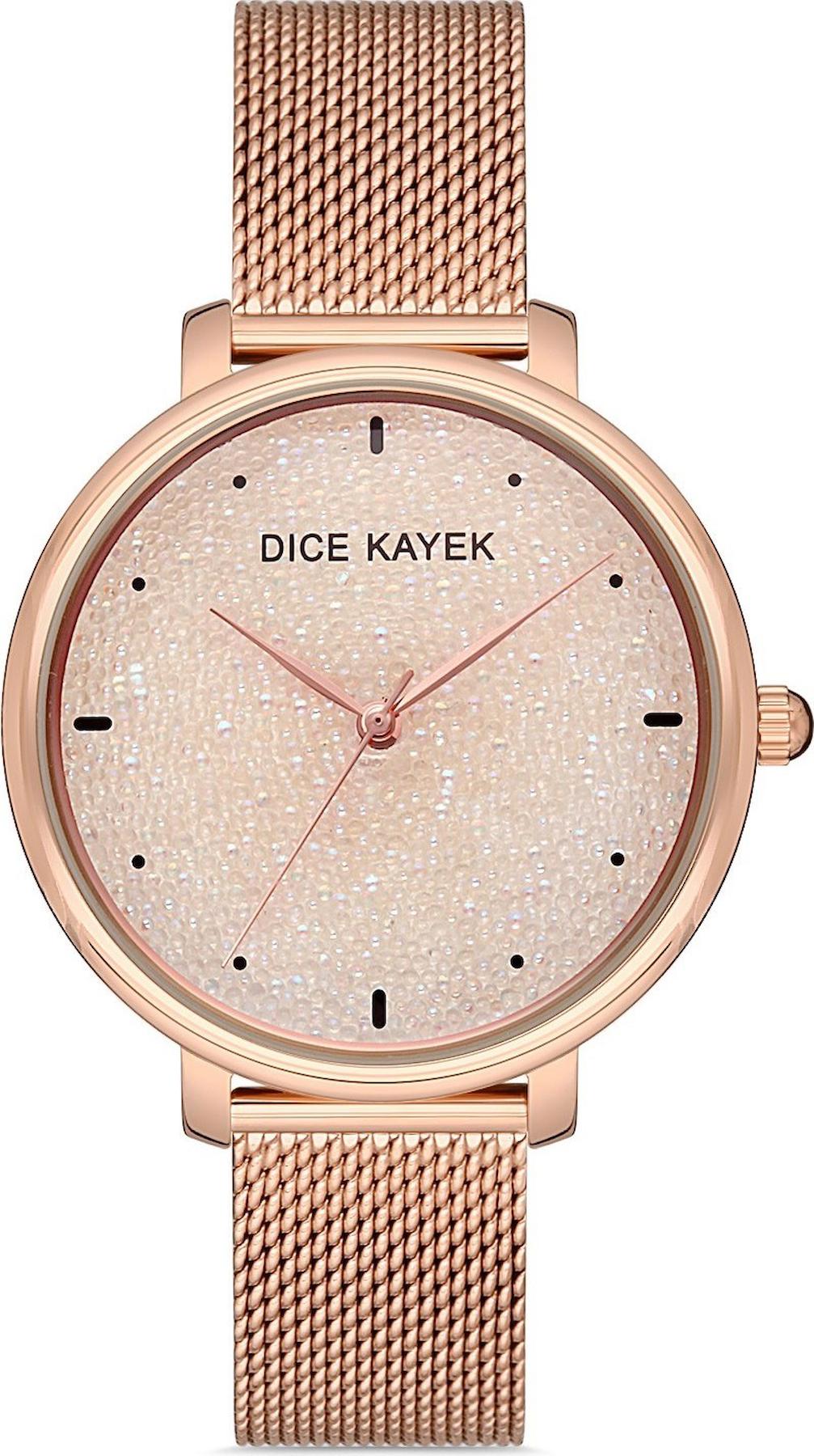Dice Kayek DK.1.AG1267.05 33 mm Rose Gold Çelik Kordon Analog Kadın Kol Saati