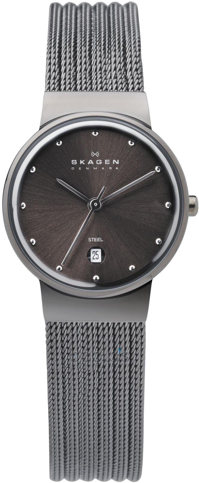 Skagen SKA355SMM1 26 mm Gri Çelik Kordon Analog Kadın Kol Saati