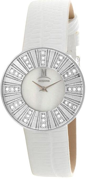 Momentus DW257S-09BS 34 mm Beyaz Deri Kordon Analog Kadın Kol Saati