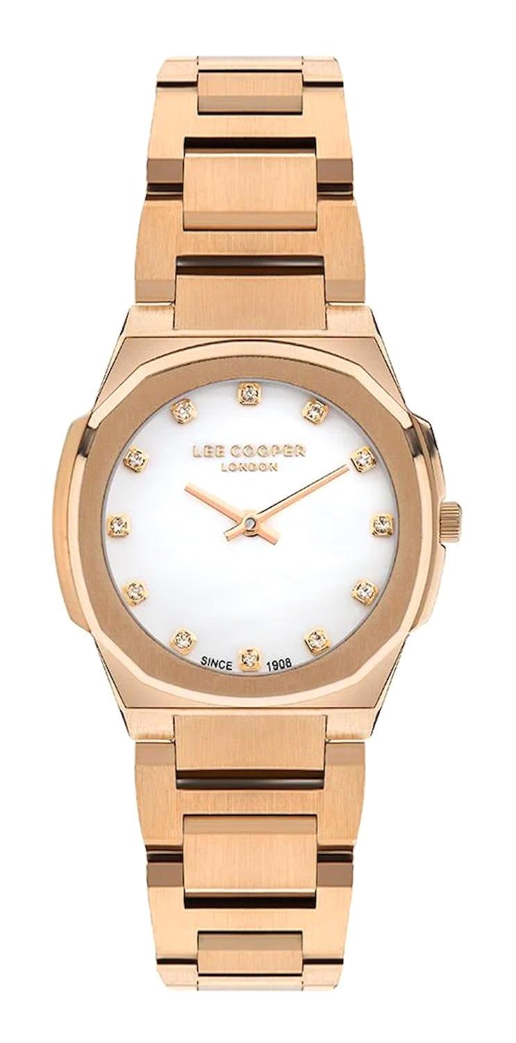 Lee Cooper LC07619.420 40 mm Rose Gold Çelik Kordon Analog Kadın Kol Saati