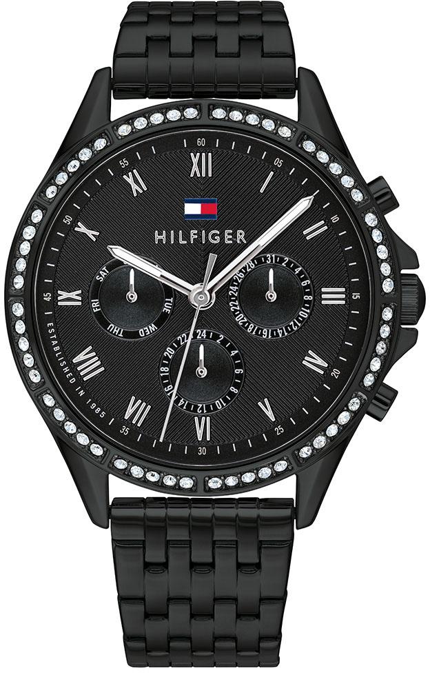 Tommy Hilfiger TH1782144 40 mm Siyah İyon Kaplama Kordon Analog Kadın Kol Saati