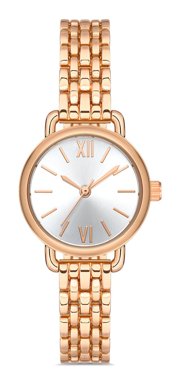 Padam Paris PDMS268 28 mm Rose Gold Metal Kordon Analog Kadın Kol Saati