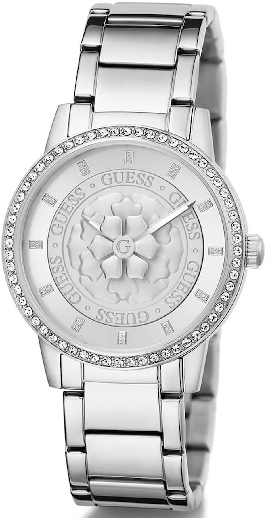 Guess GUGW0747L1 36 mm Gri Çelik Kordon Analog Kadın Kol Saati