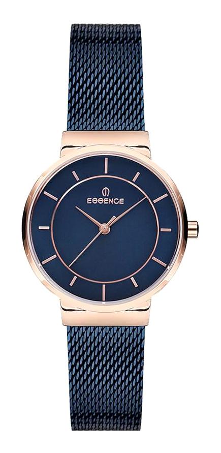 Essence D1055.990 32 mm Lacivert Çelik-Hasır Kordon Analog Kadın Kol Saati