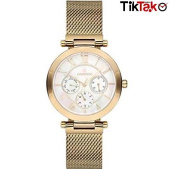 Essence ES6518FE.120 36 mm Altın Çelik Kordon Analog Kadın Kol Saati