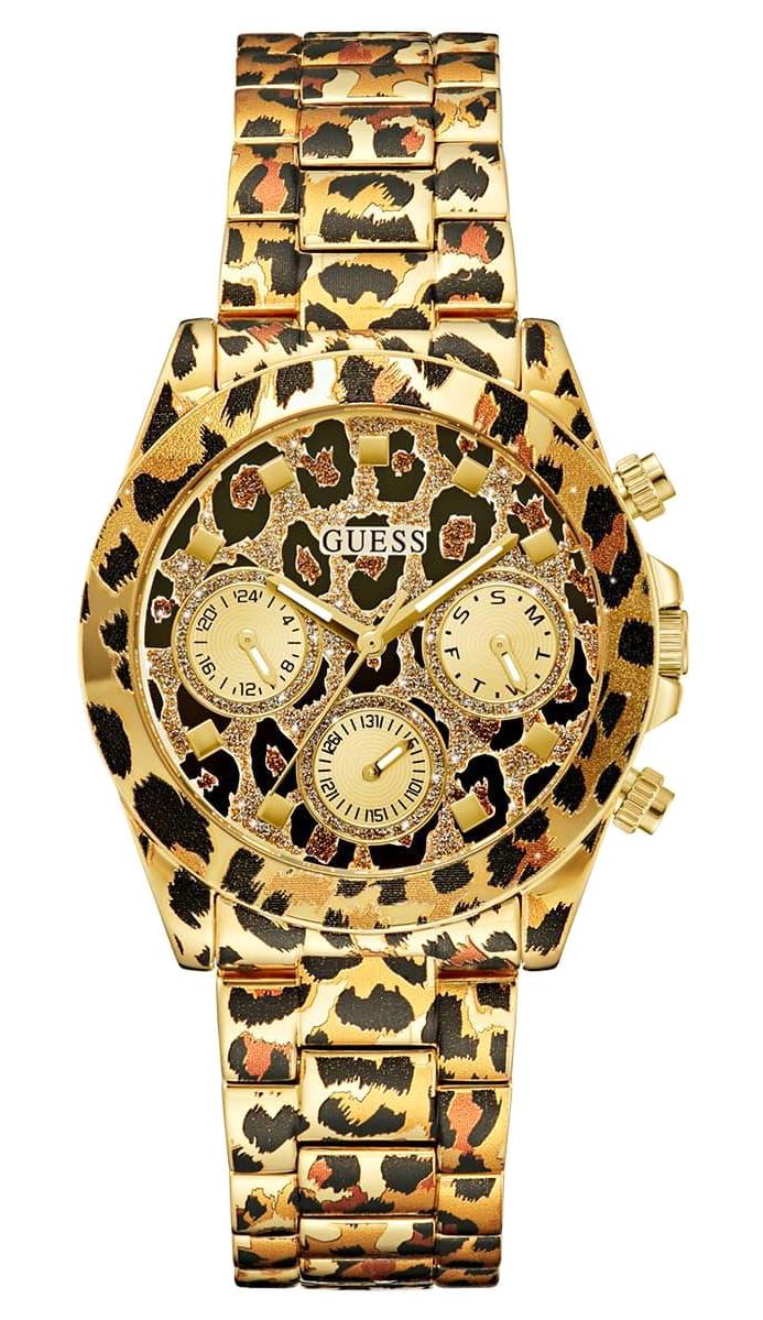 Guess GUGW0751L1 38 mm Sarı - Siyah Çelik Kordon Analog Kadın Kol Saati
