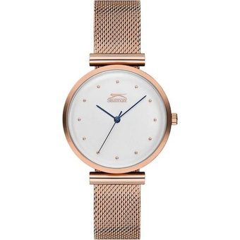 Slazenger SL.09.1529.3.02 36 mm Rose Gold Hasır Kordon Analog Kadın Kol Saati