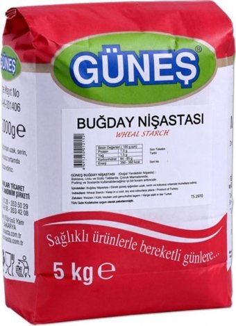 Güneş Buğday Nişasta 5 kg
