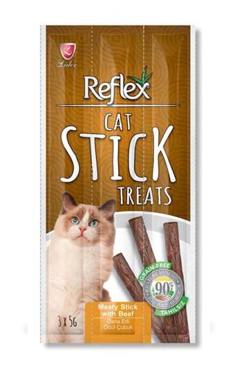 Reflex Biftek Kedi Ödül Çubuğu 3x5 gr
