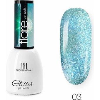 Tnl Glitter 03 Mavi Işıltılı Kalıcı Simli Oje
