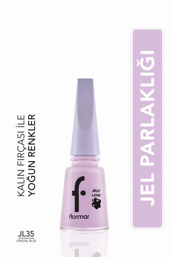 Flormar Jelly Look 35 Lila Mat Oje