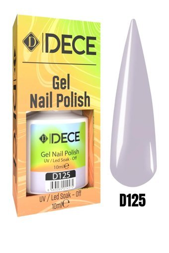 Dece D125 Gri Parlak Kalıcı Oje