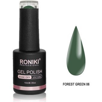 Roniki Forest 06 Yeşil Parlak Kalıcı Oje