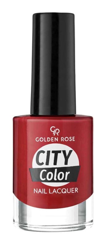 Golden Rose City Color Nail Lacquer 43 Bordo Parlak Oje