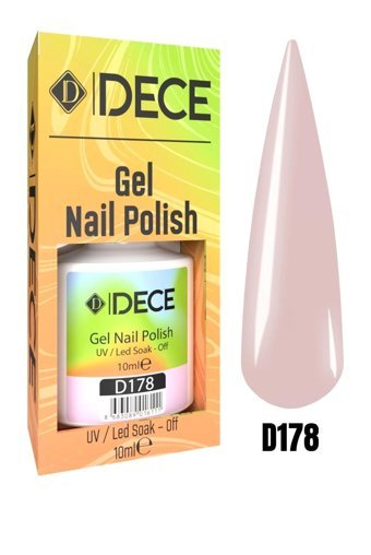 Dece D178 Bej Parlak Kalıcı Oje