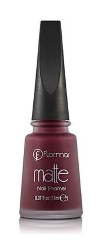 Flormar Matte Nail Enamel M23 Bordo Mat Oje
