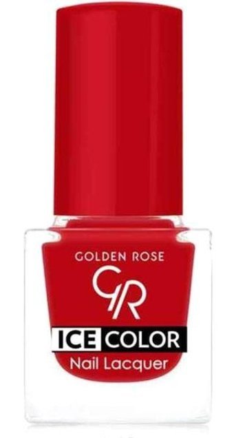 Golden Rose Ice Color Nail Lacquer 142 Kırmızı Parlak Oje