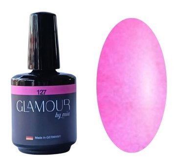 Glamour By Mia 127 Pembe Parlak Kalıcı Simli Oje