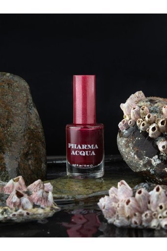 Pharma Acqua Fresh Nail Varnish 68 Bordo Sedefli Kalıcı Simli Oje