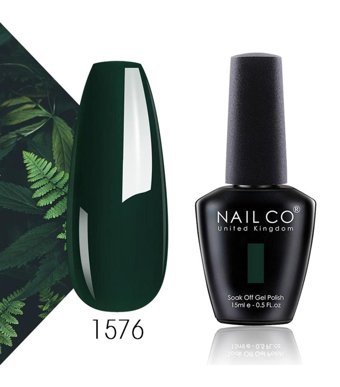 NailCo United Kingdom 1576 Yeşil Parlak Kalıcı Oje