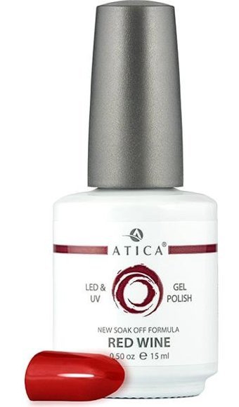 Atica 17 Kırmızı - Şarap Parlak Kalıcı Oje