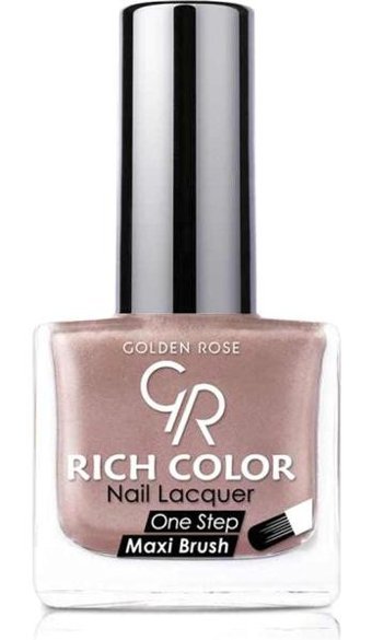 Golden Rose Rich Color Nail Lacquer 3 Lila Işıltılı Simli Oje