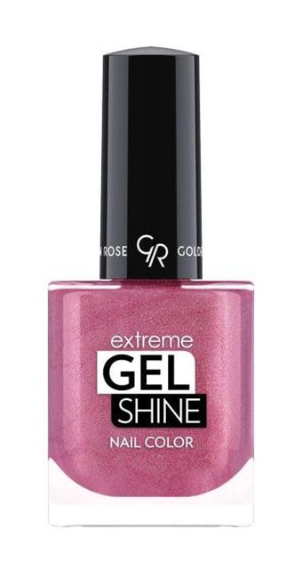 Golden Rose Gel Shine 47 Pembe Işıltılı Simli Jel Oje