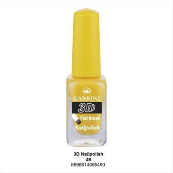 Gabrini 3D 49 Sarı Parlak Oje
