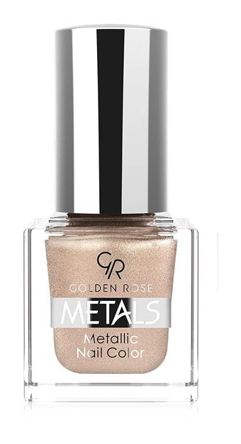 Golden Rose Metallic Nail 106 Krem Metalik Simli Oje