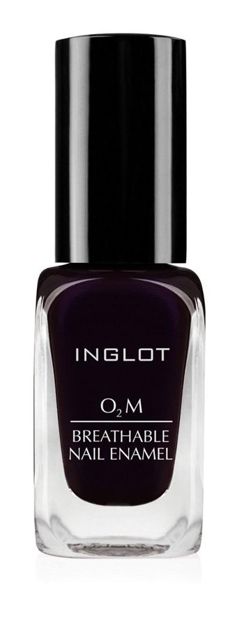 Inglot O2M Breathable Nail Enamel 693 Siyah Parlak Oje