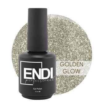 Endi Professional Glow Serisi Golden Glow Gümüş Işıltılı Kalıcı Simli Oje