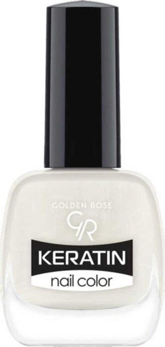Golden Rose Keratin Nail Color Beyaz Parlak Oje