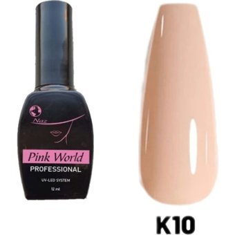 Pink World K10 Krem Sedefli Kalıcı Oje