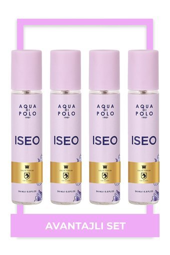 Aqua Di Polo 1987 Iseo 4 Parça Kadın Parfüm Seti EDP 24 ml