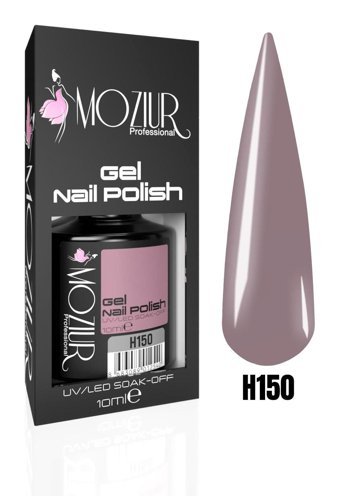 Moziur H150 Nude Parlak Kalıcı Oje