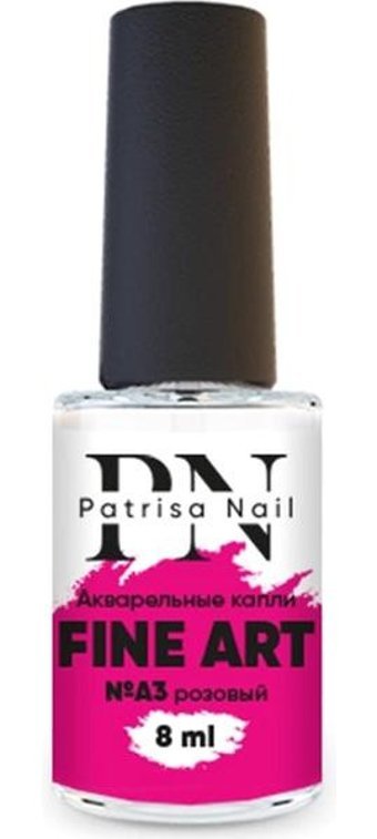 Patrisa Nail Fine Art A3 Pembe Parlak Kalıcı Oje