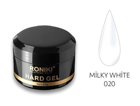 Roniki Milky White 20 Beyaz Parlak Kalıcı Oje