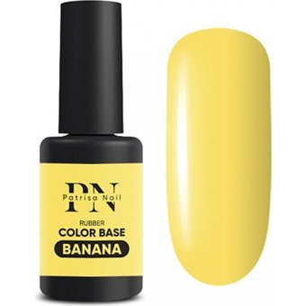 Patrisa Nail Rubber Base Banana Sarı Parlak Kalıcı Oje