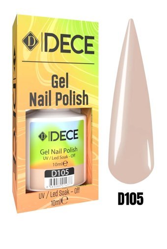 Dece D105 Bej Parlak Kalıcı Oje
