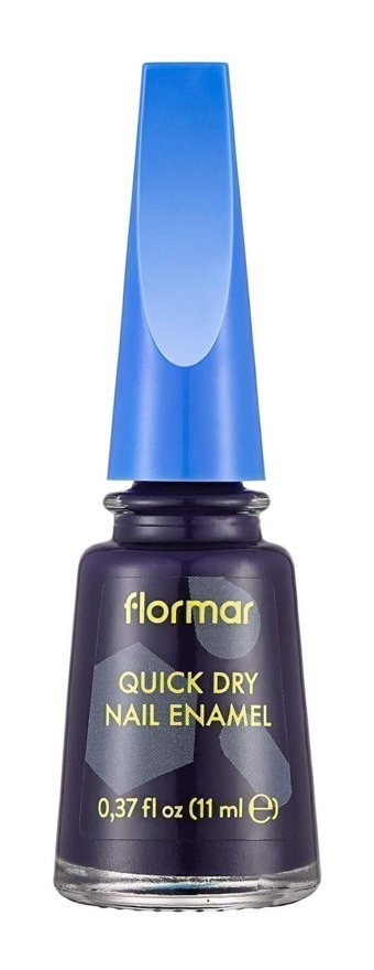 Flormar Quick Dry Nail Enamel QD41 Mor Sedefli Oje
