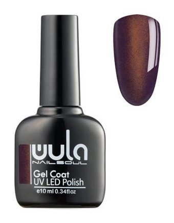 Wula Nailsoul Cats Eye 603 Kahverengi Işıltılı Kalıcı Simli Oje